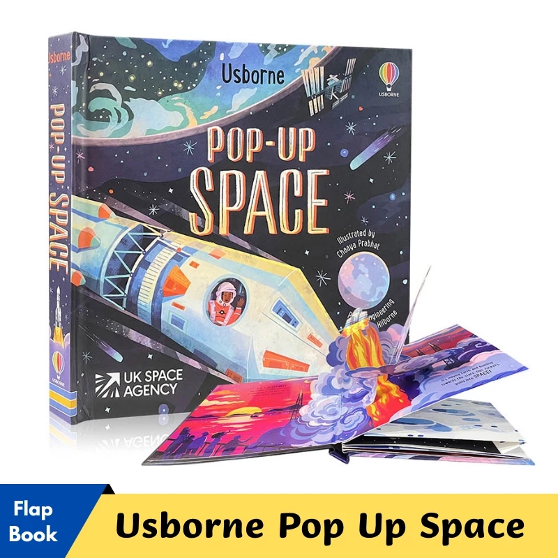 Kids Toys Now - Usborne Pop Up Space Educational Picture