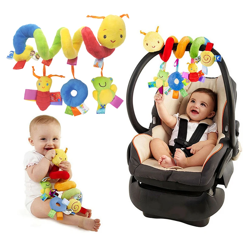 Kids Toys New Born - Baby Crib Hanging Rattles Toys Car