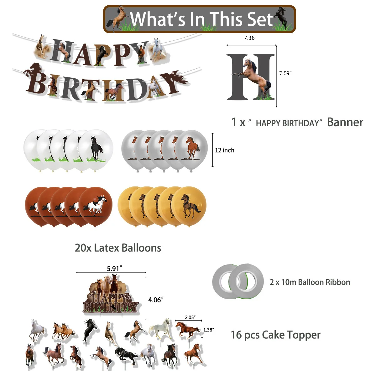 Horse Racing Birthday Party De - Banner Kids Toys review and price