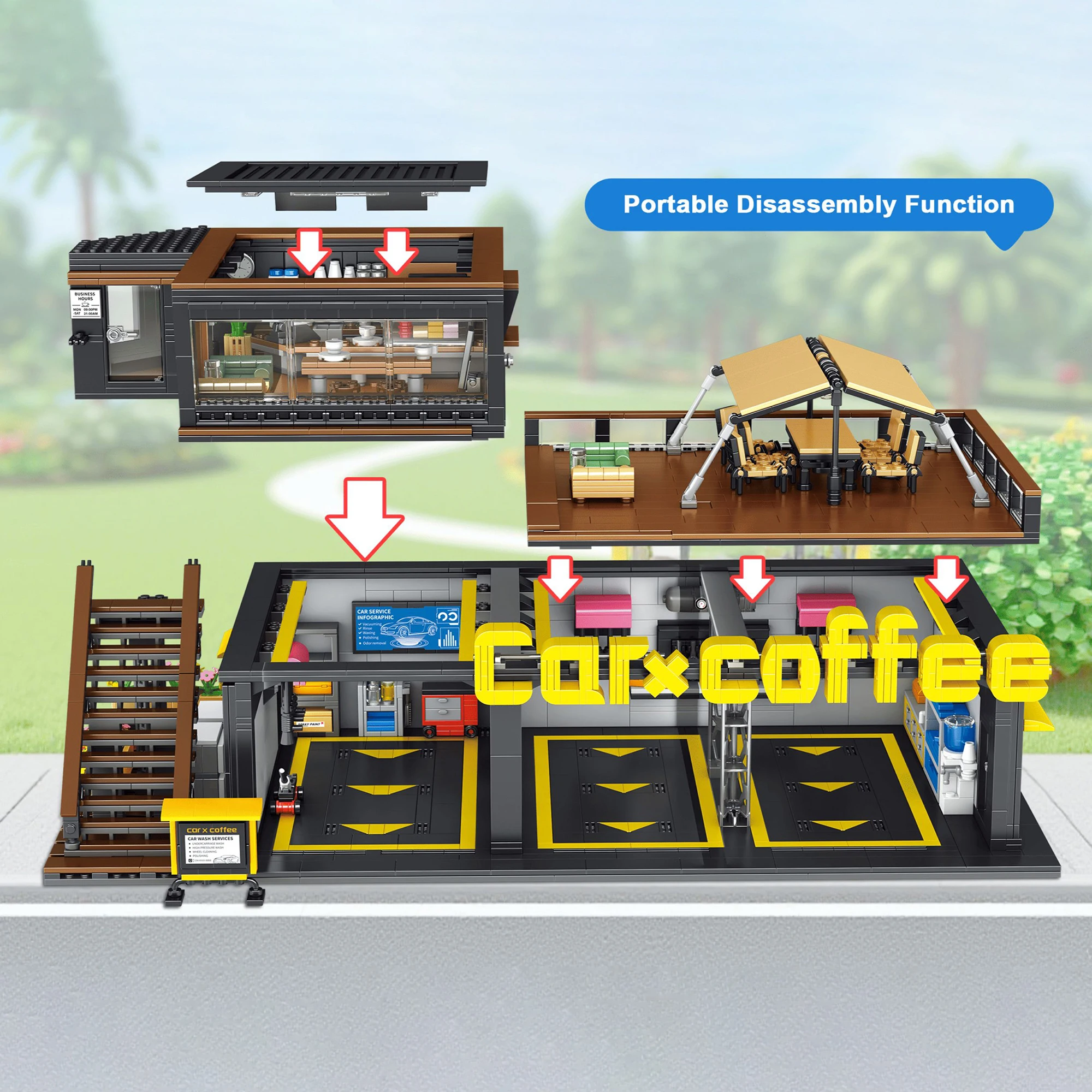 Coffee Auto Repair Shop Coffee - Kids Toys In Store review and price