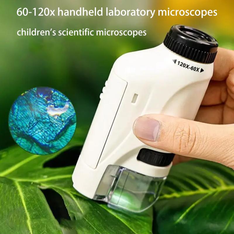 Microscope 60-120x Lab Handhel - Microscope Kids Science review and price