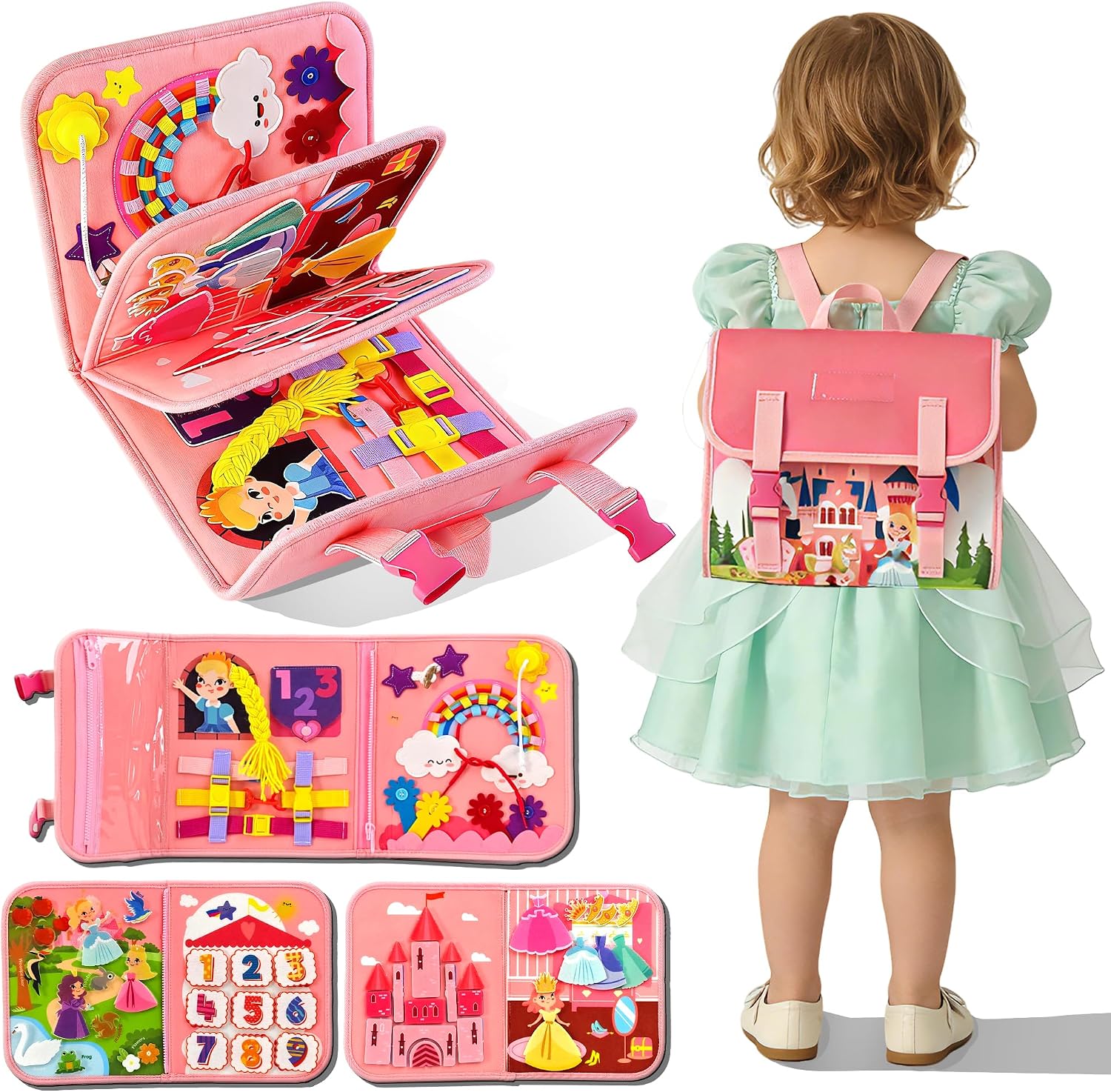 Fun Princess Castle Activity B - Kids Quiet Toys review and price
