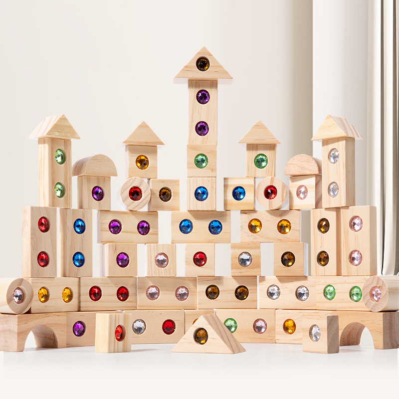 DIY Blocks Sparkling Acrylic T - Wooden Blocks Stacking review and price