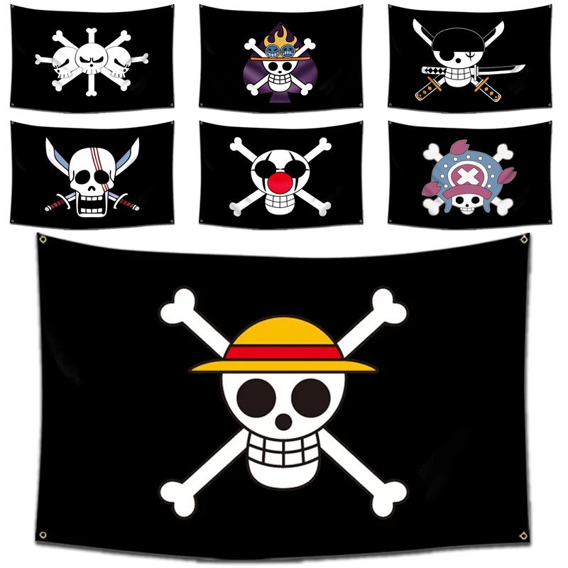 One Piece Jolly Roger Wall Ban - Banner Kids Toys review and price