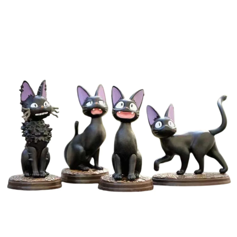 6pcs/set Cartoon Black Cat Jij - Kids Toys Jiji review and price