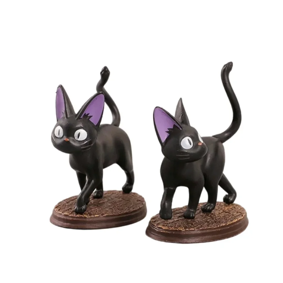 6pcs/set Cartoon Black Cat Jij - Kids Toys Jiji review and price