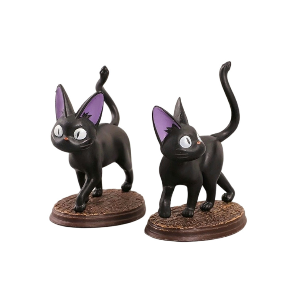 6pcs/set Cartoon Black Cat Jij - Kids Toys Jiji review and price