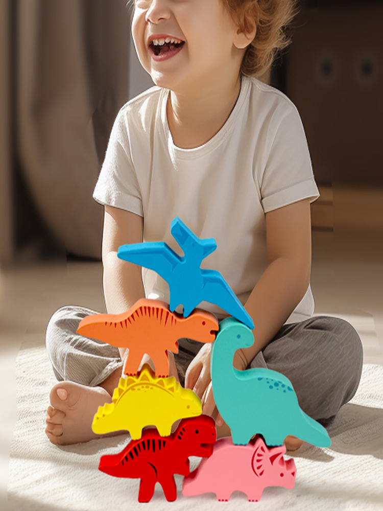 Wooden Balance Blocks Toys For - Wooden Blocks Stacking review and price