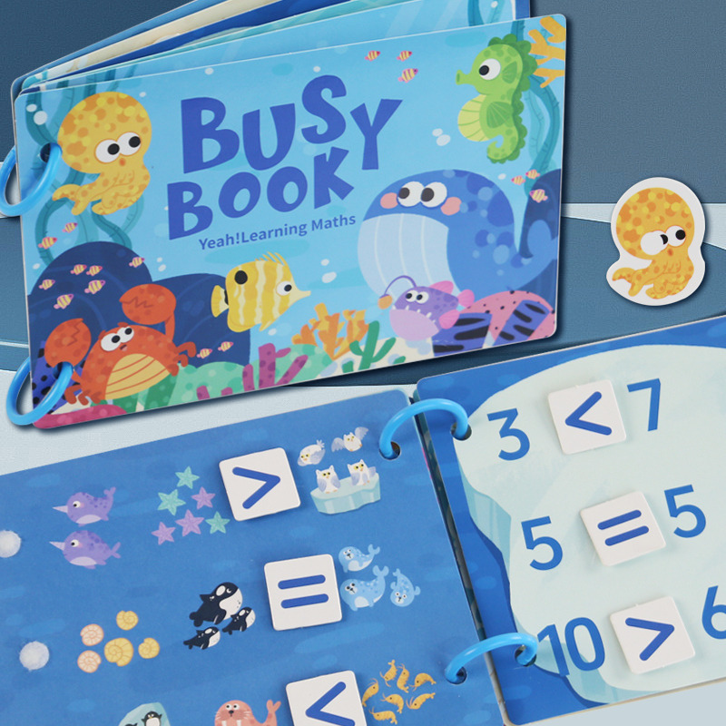 Montessori Baby Busy book My F - Kids Quiet Toys review and price