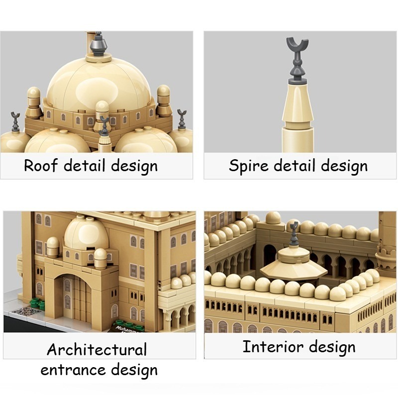 620PCS Egypt Muhammad Ali Mosq - Kids Toys Egypt review and price
