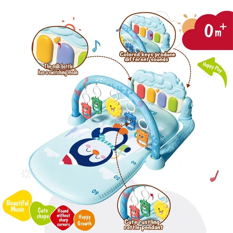 Baby Activity Gym Play Mat wit - Kids Toys New Born review and price