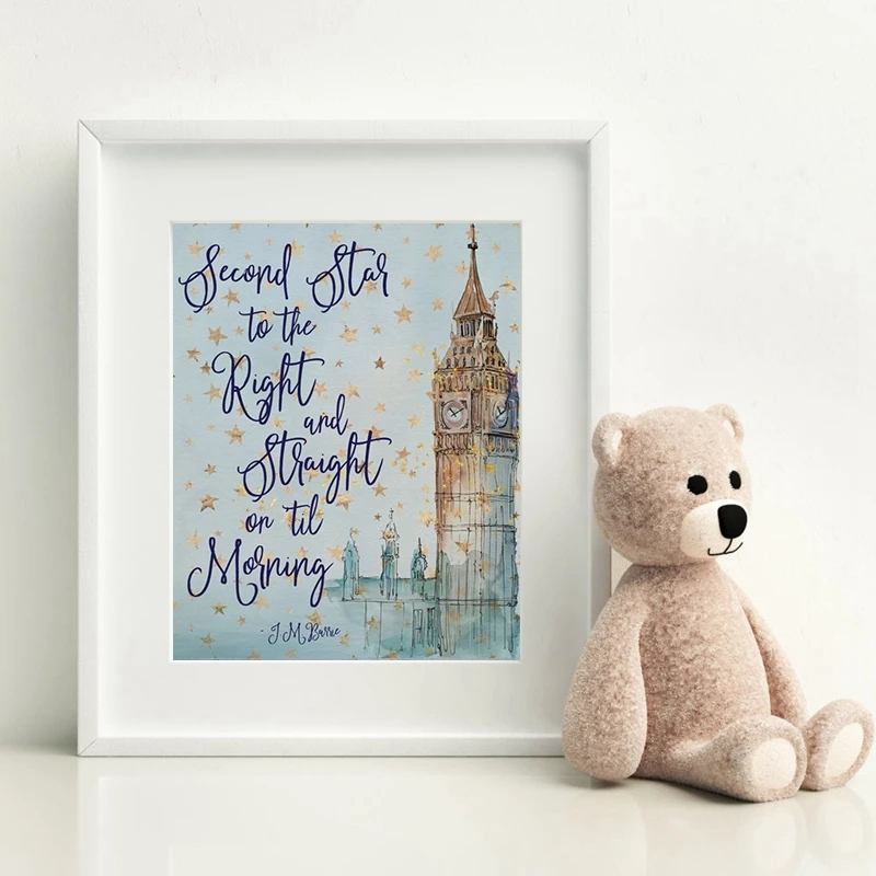 J.M. Barrie Quote Peter Pan Po - Kids Toys Quotes review and price
