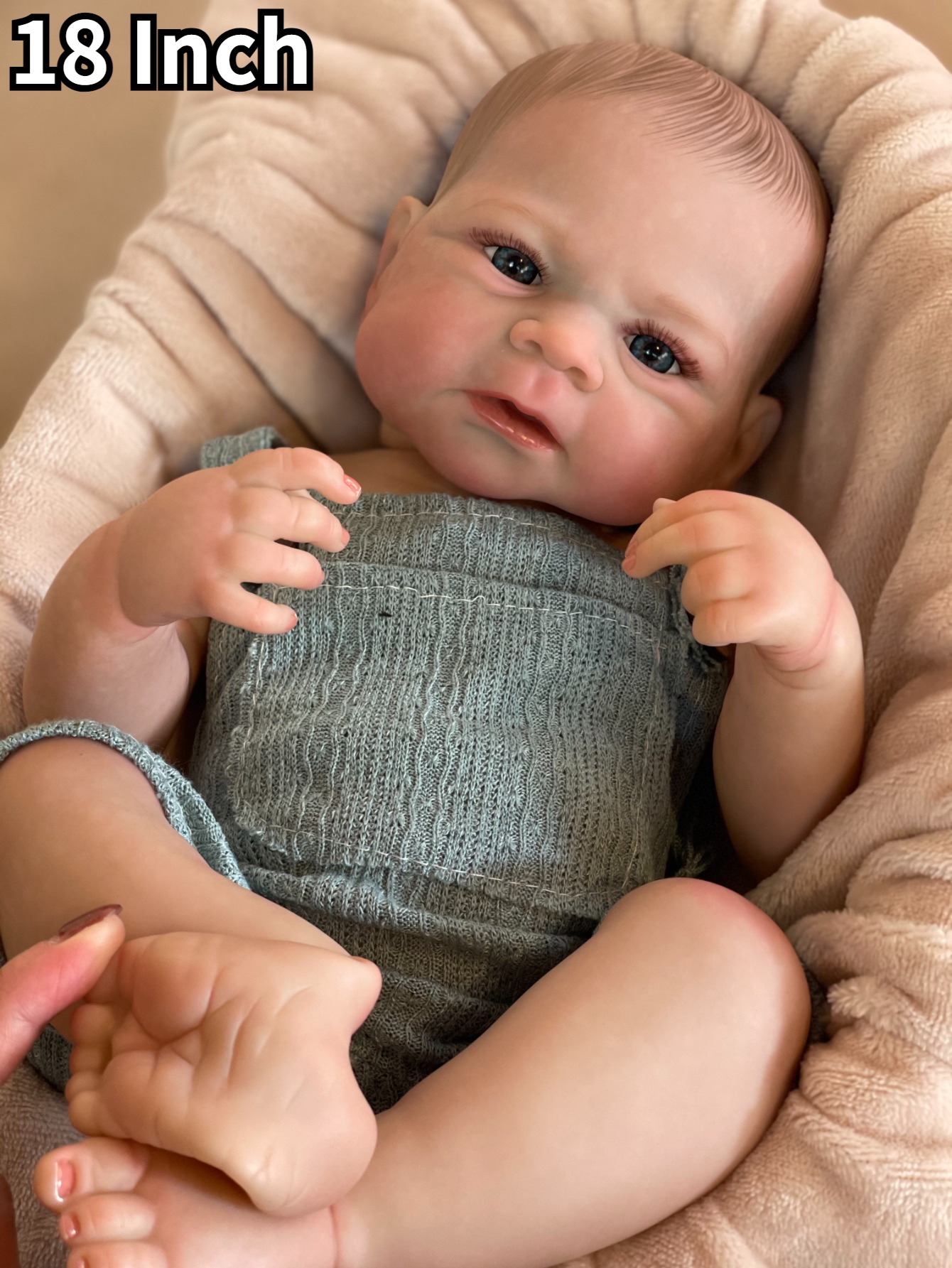 18 Inch Handmade Lifelike Newb - Kids Toys New Born review and price