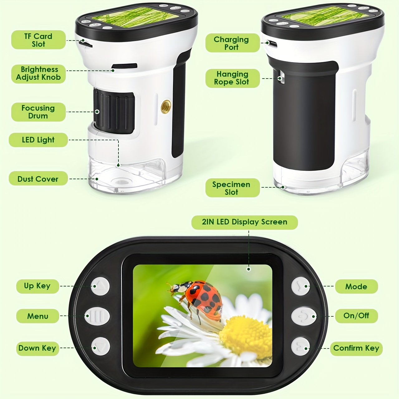 Kids Microscope Biological Kit - Microscope Kids Science review and price