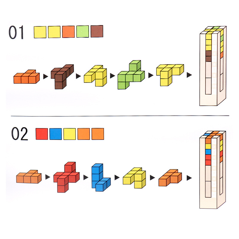Tower Block Wooden Blocks Educ - Kids Toys Now review and price