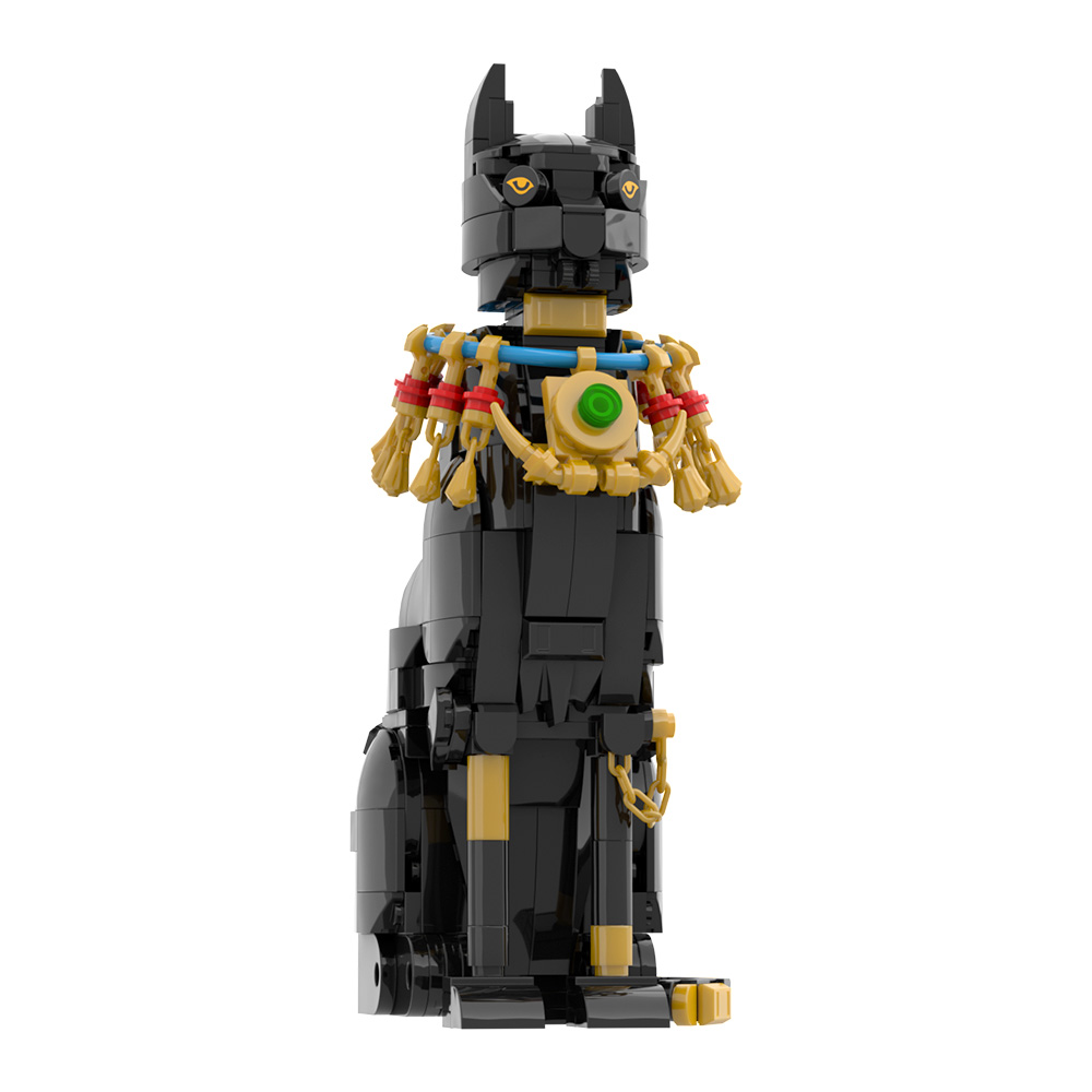 MOC Egypt Cat Building Blocks  - Kids Toys Egypt review and price