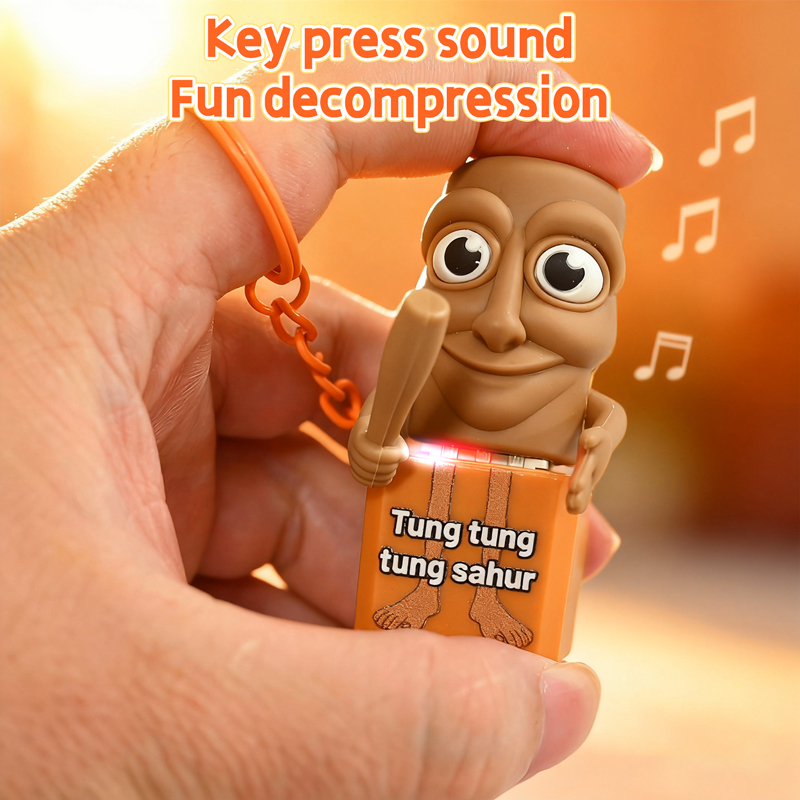 Tung tung tung Sahur Keychain  - Kids Quiet Toys review and price