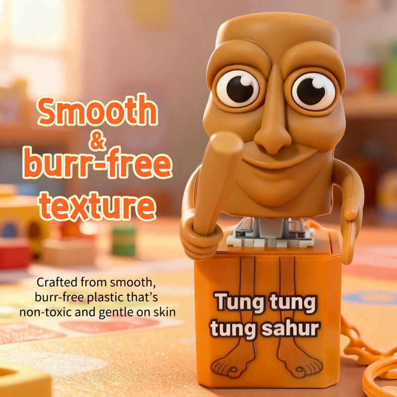 Tung tung tung Sahur Keychain  - Kids Quiet Toys review and price