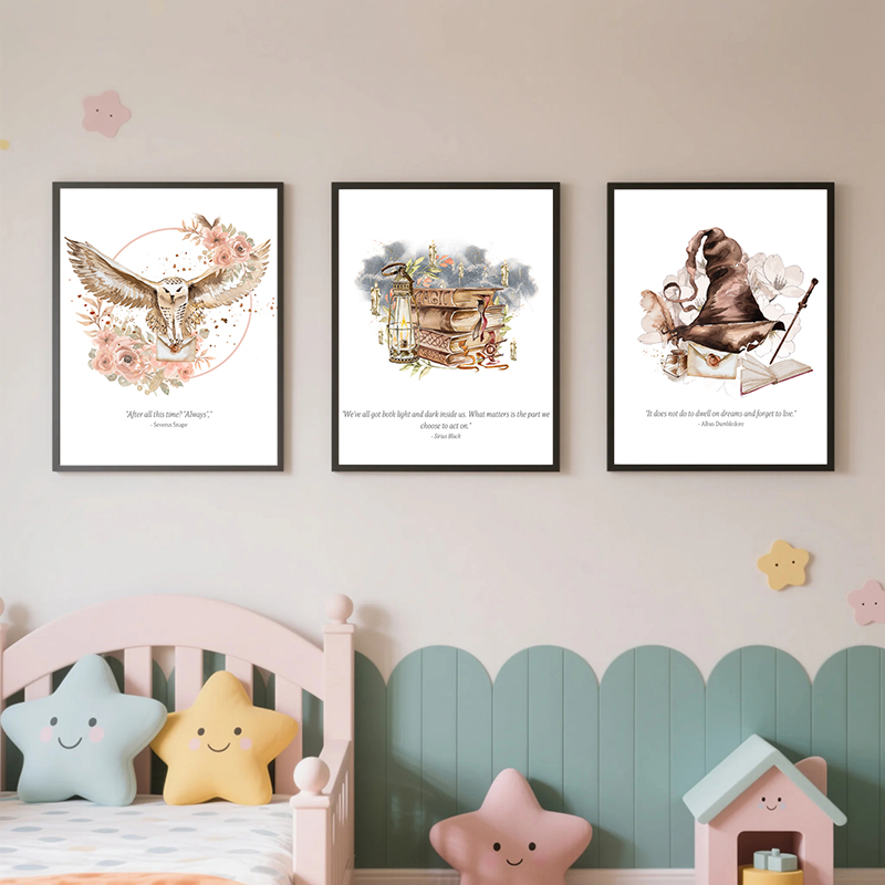 Harry Potter Film Posters Wiza - Kids Toys Quotes review and price