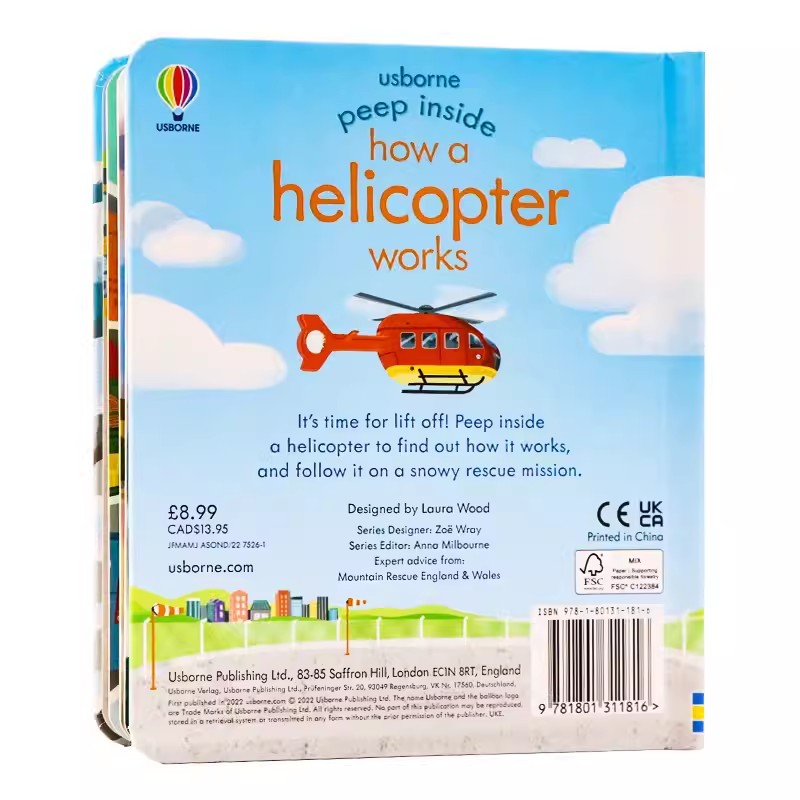 Children Flip Book How a Helic - Kids Toys Now review and price