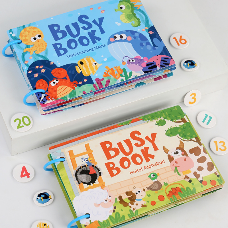 Montessori Baby Busy Book My F - Kids Quiet Toys review and price