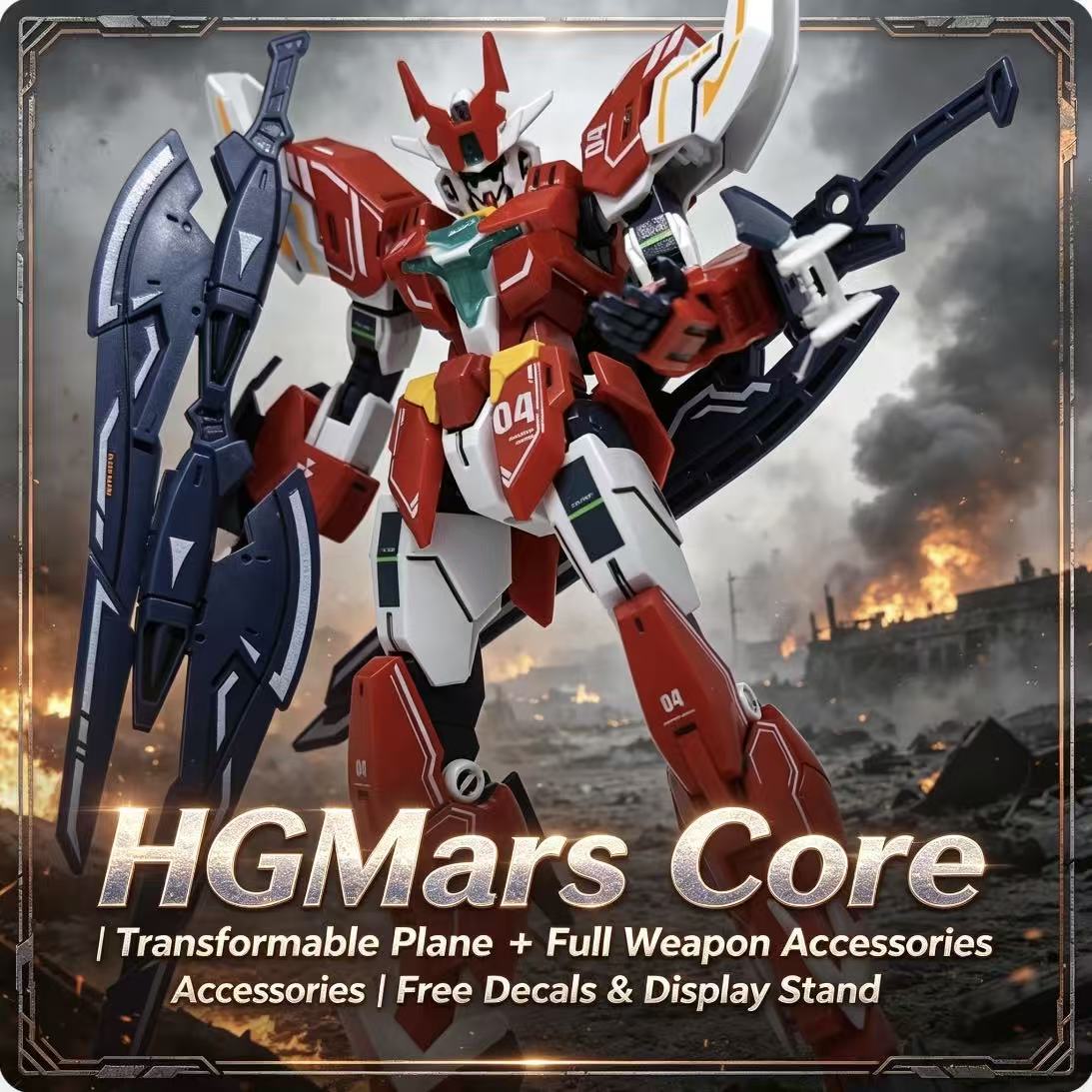 008A HG 1/144 Mars Core Warrio - Bandai Model Gundam Hg review and price