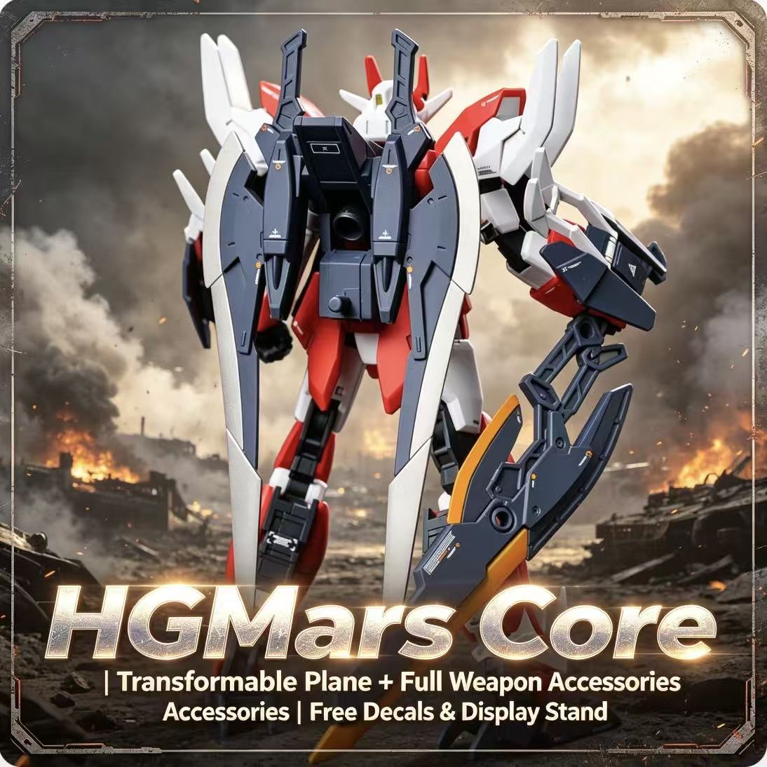 008A HG 1/144 Mars Core Warrio - Bandai Model Gundam Hg review and price
