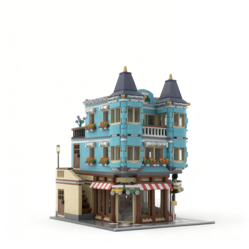 2231pcs MOC Town House Toy Sho - Kids Toys Now review and price