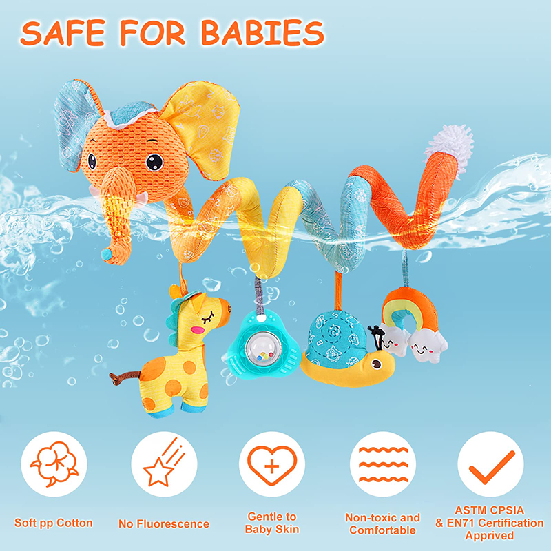 Car Seat Toys Infant Color Ele - Kids Toys New Born review and price