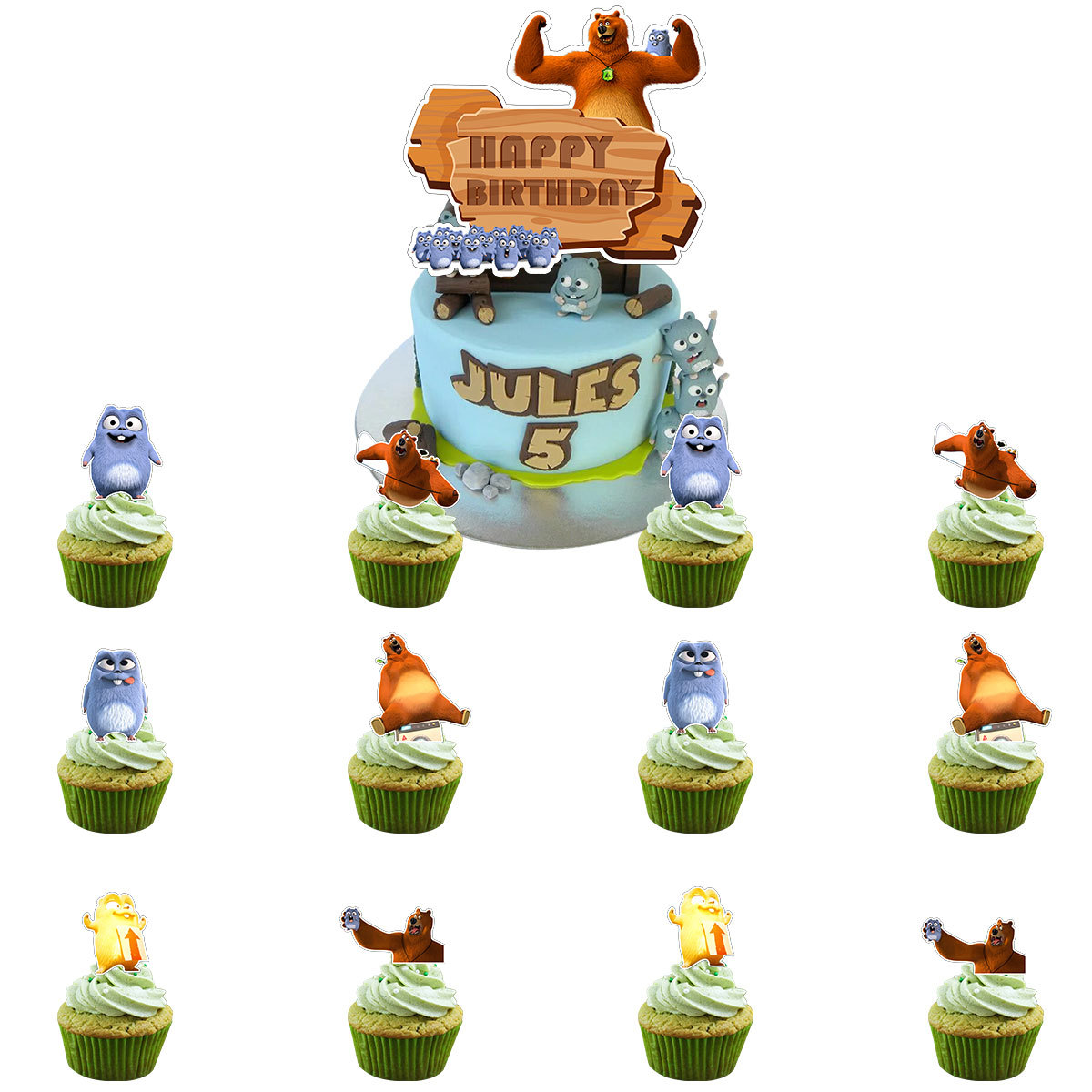 Grizzy And The Lemmings Theme  - Banner Kids Toys review and price